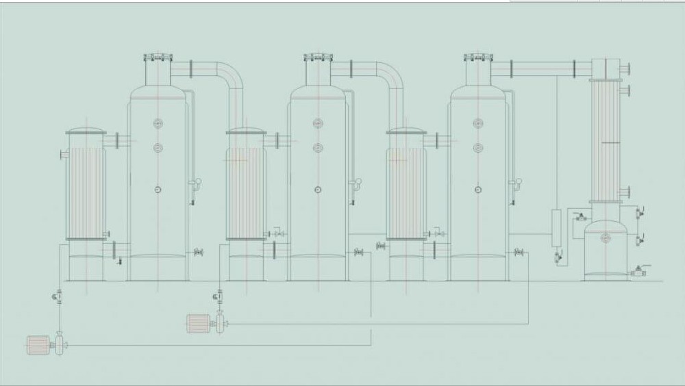 河南雙誠環(huán)保專業(yè)生產(chǎn)廢水廢氣循環(huán)設(shè)備單效蒸發(fā)器，多效蒸發(fā)器。